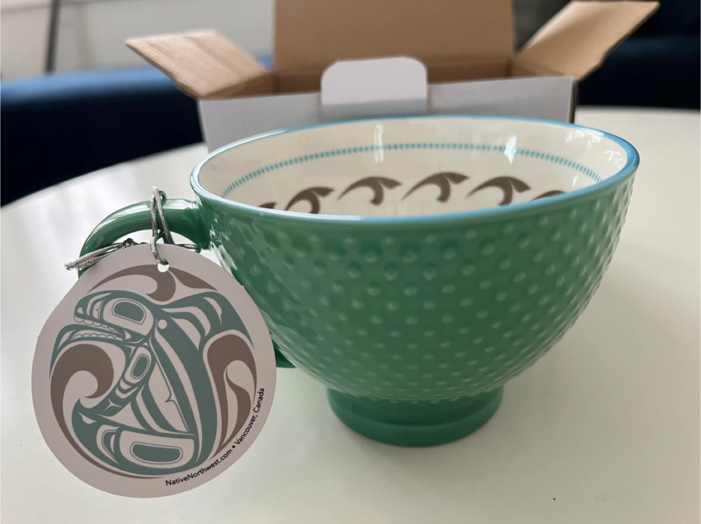 Porcelain Mug - Killer Whale Design - photo 3