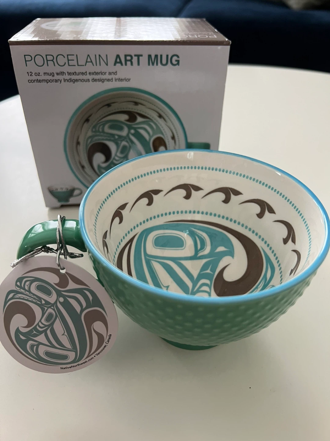 Porcelain Mug - Killer Whale Design