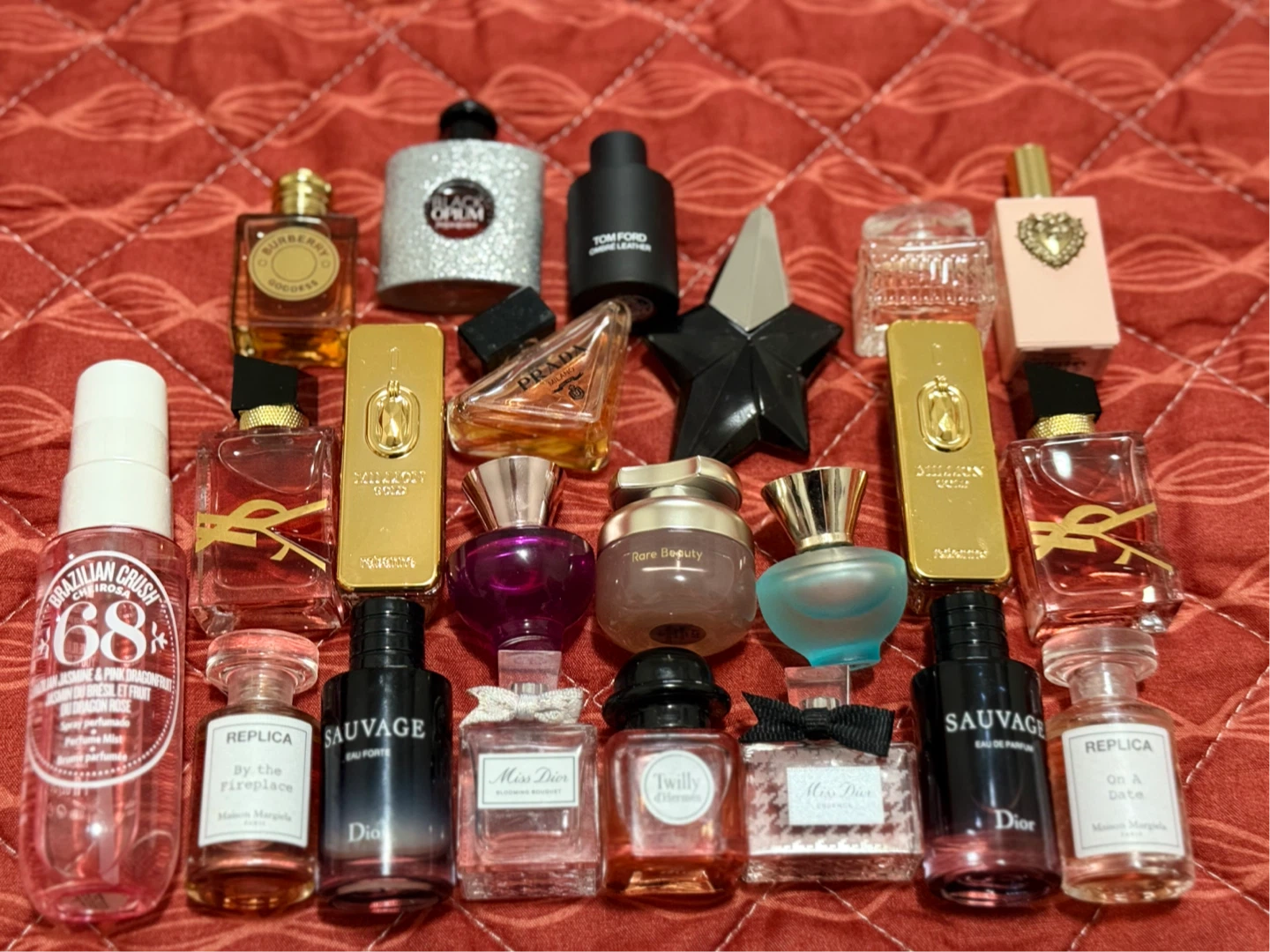 Variety of Perfume Samples
