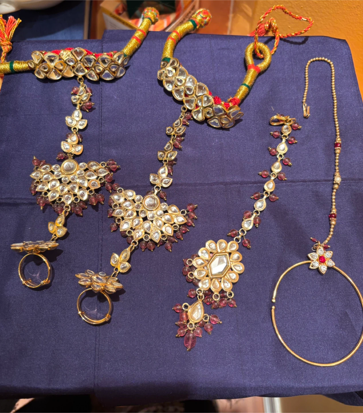 Bride jewellery