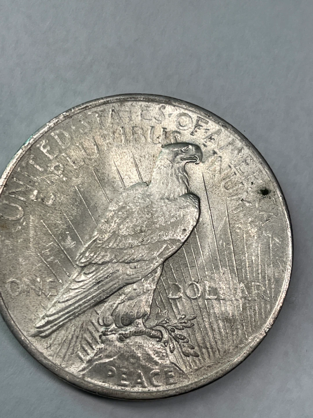 1923 & 1925 Peace Silver Dollar Coins - photo 5
