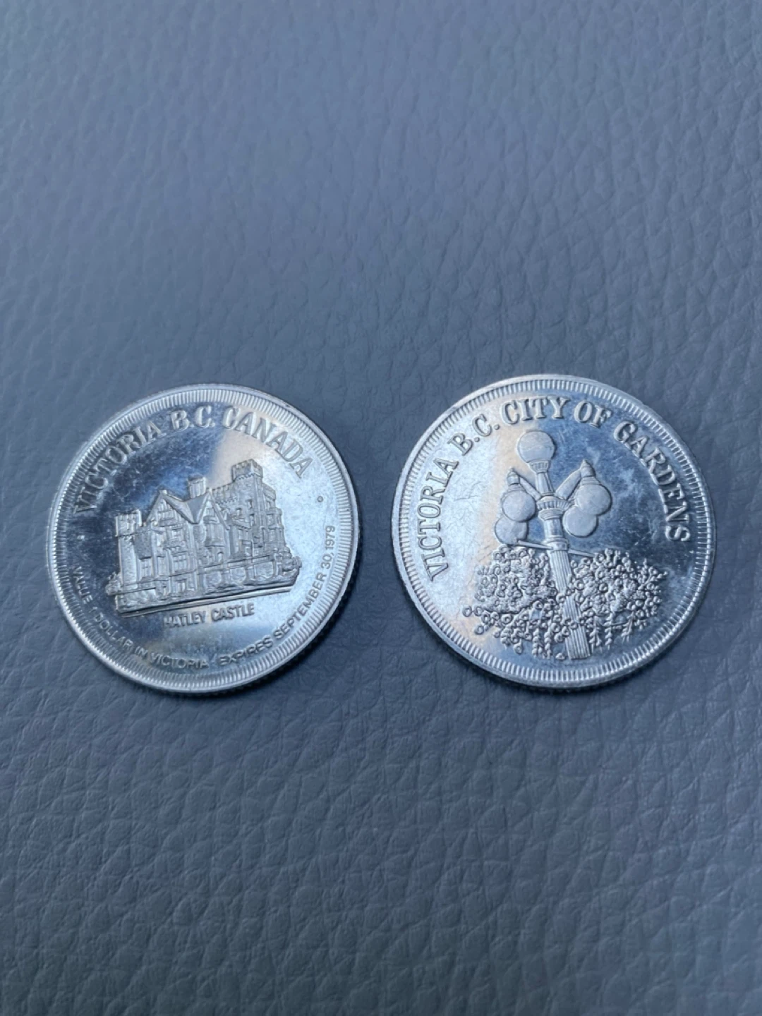 Victoria B.C. Canada Commemorative Coins