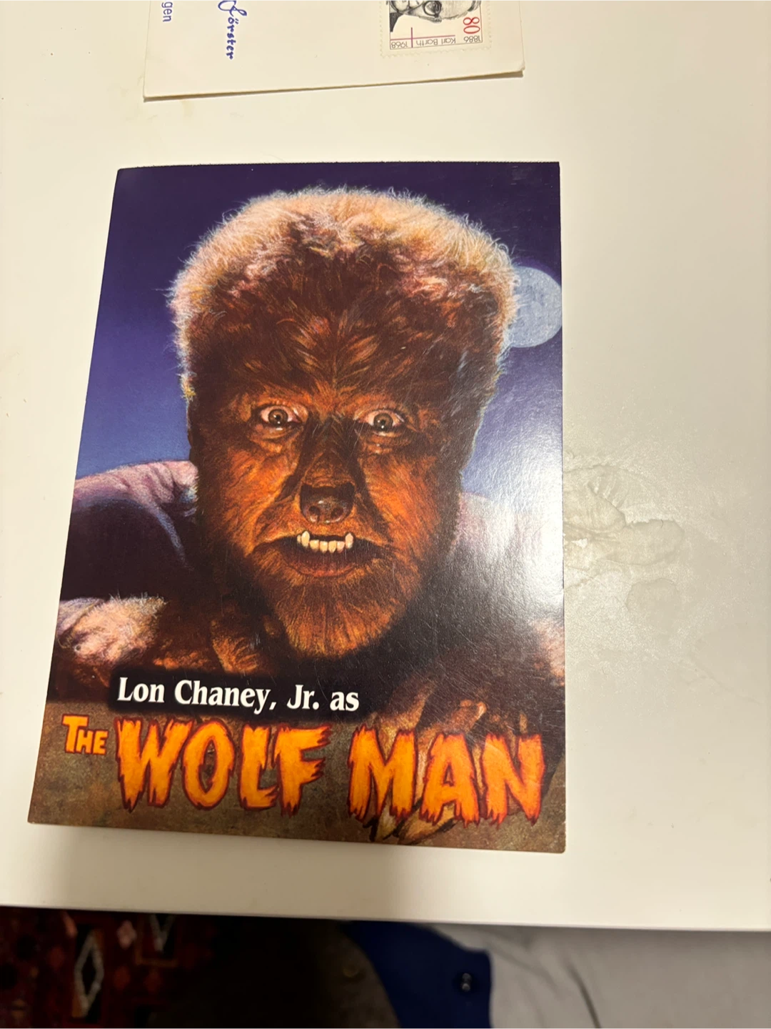 The Wolf Man Book - Lon Chaney Jr.