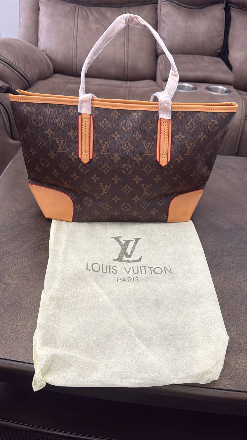 Louis Vuitton Monogram Canvas Tote Bag