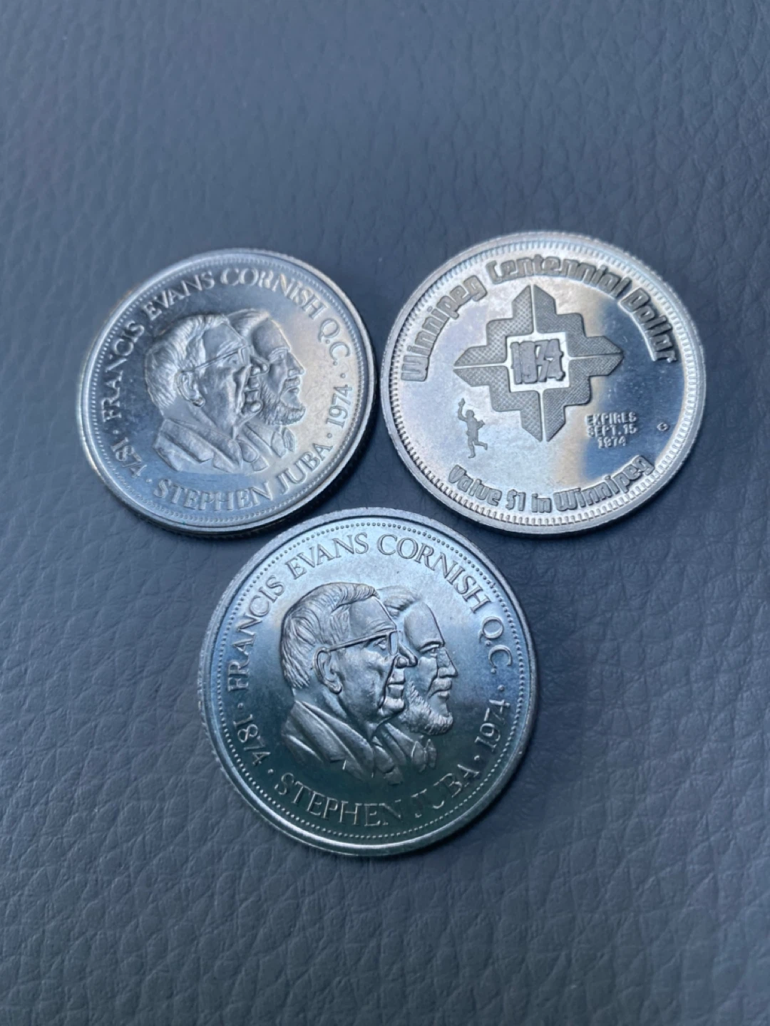 Winnipeg Centennial Dollar & Francis Evans Cornish Coins