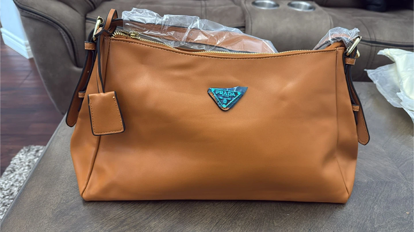 New Prada Shoulder Bag - Black