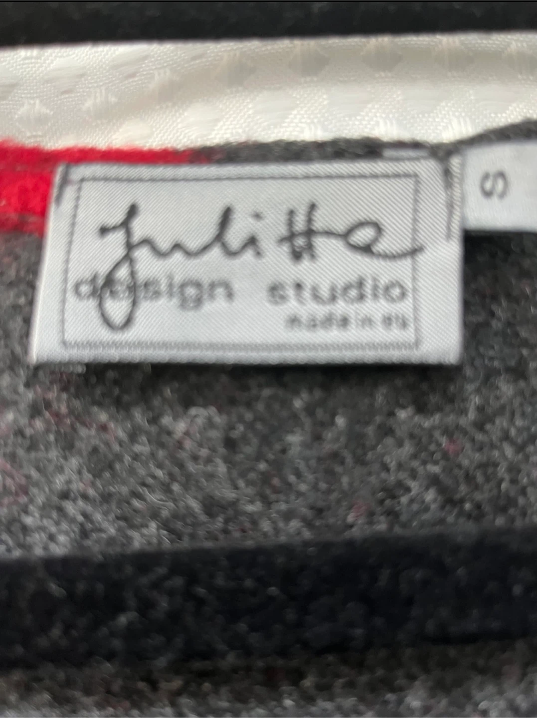 Julitta Design Studio Wool Dress - Size S - photo 4