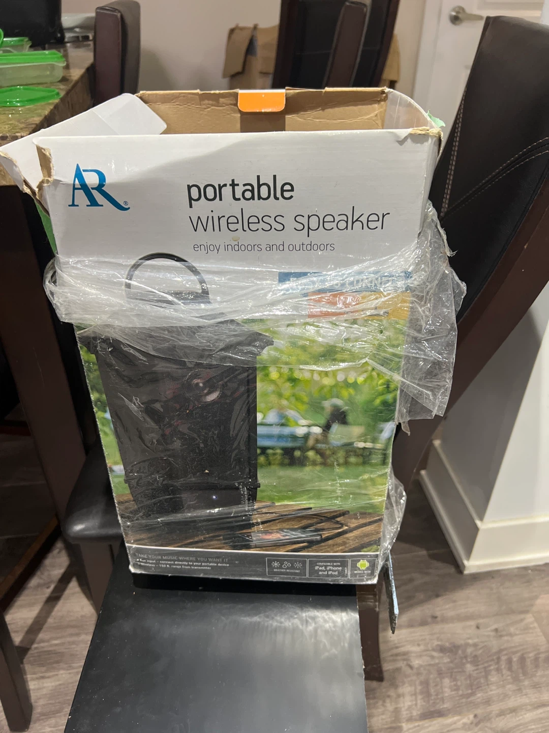 AR Portable Wireless Speaker - Indoor/Outdoor