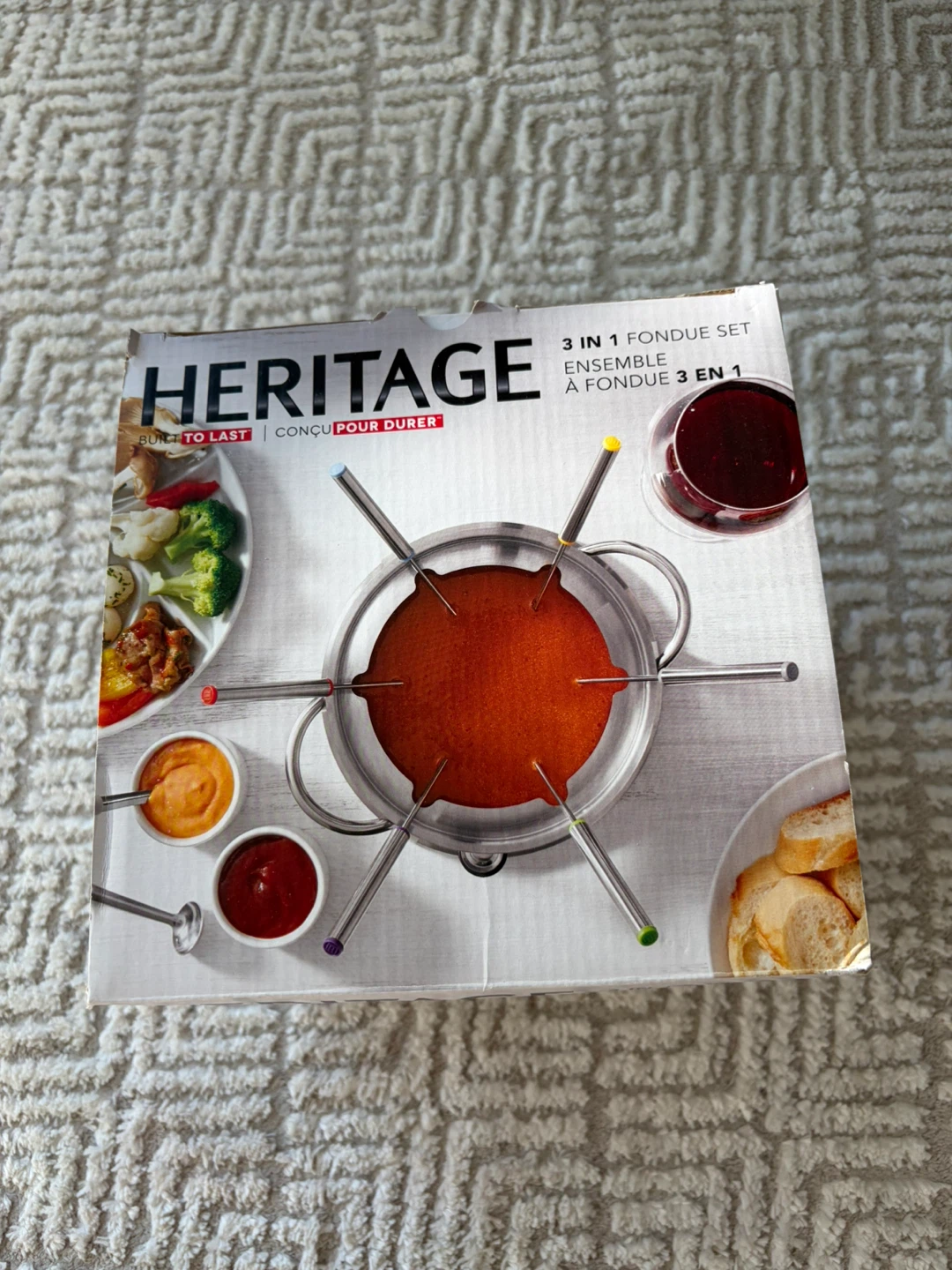 Heritage 3-in-1 Fondue Set - New in Box! - photo 2
