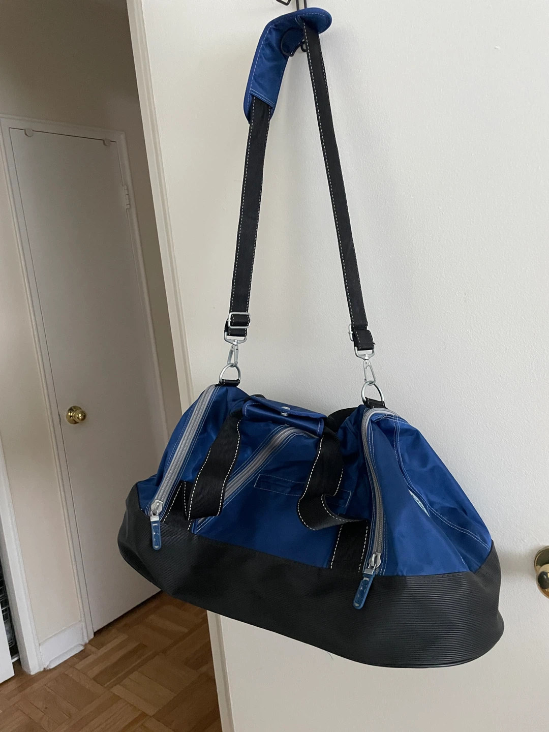 Pepsi Blue & Black Duffle Bag