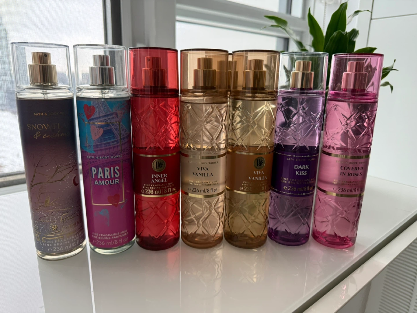 Brand new Bath & Body Works Fine Fragrance Mists ($10 each)