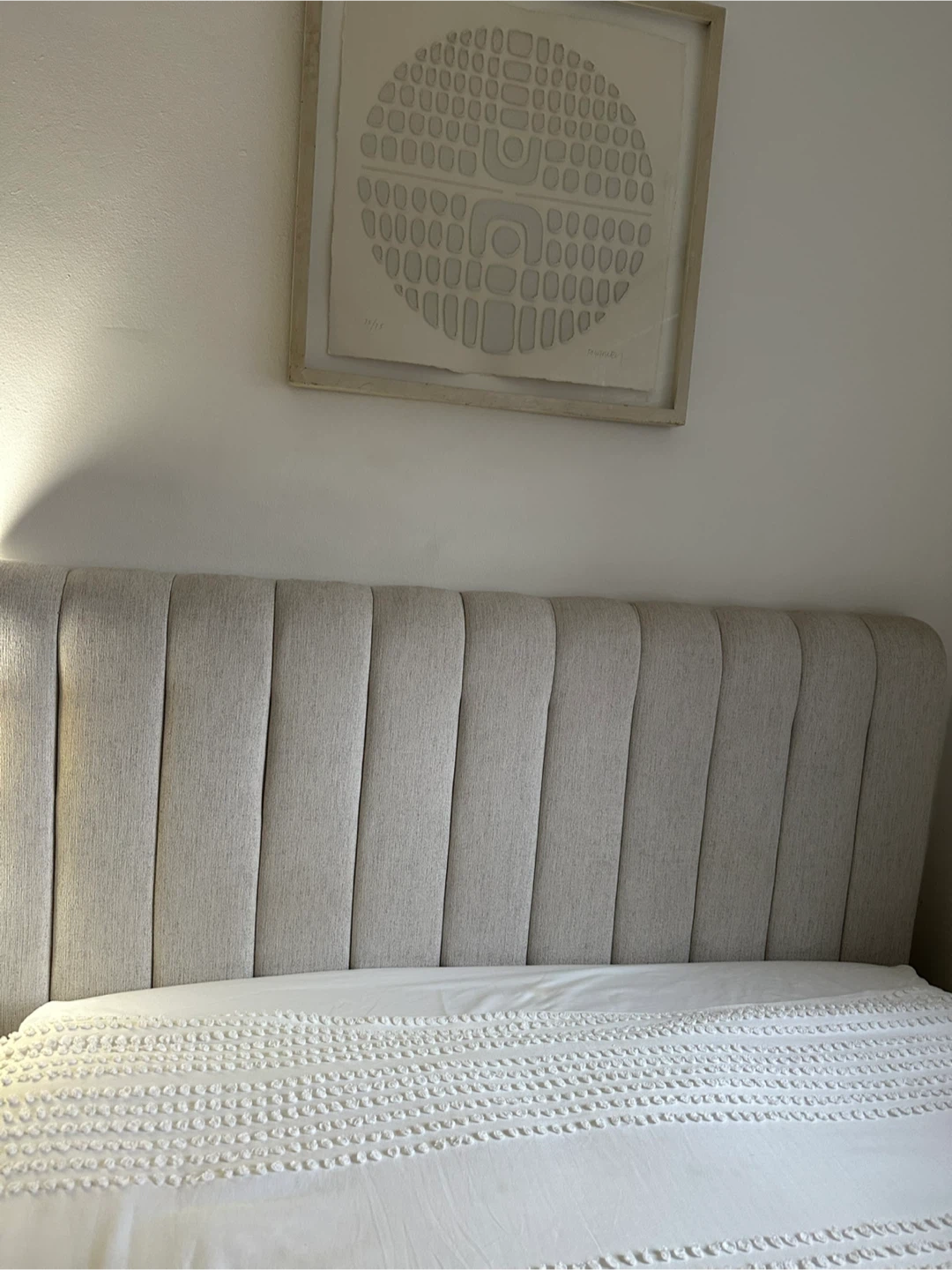 Upholstered Headboard - Neutral Color - photo 3
