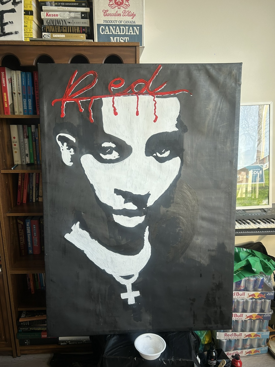 Playboi Carti RED painting - photo 5