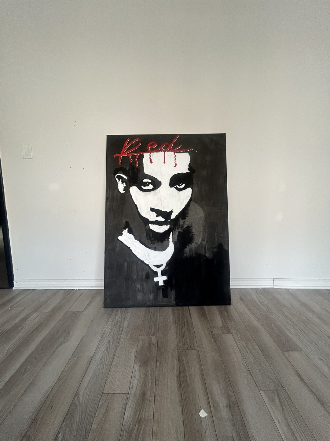 Playboi Carti RED painting - photo 4
