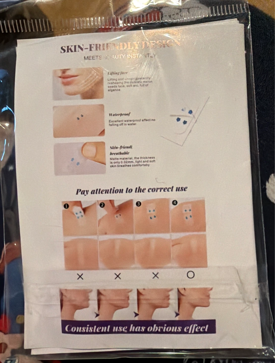 Xin Qi Face Lifting Patch - photo 2