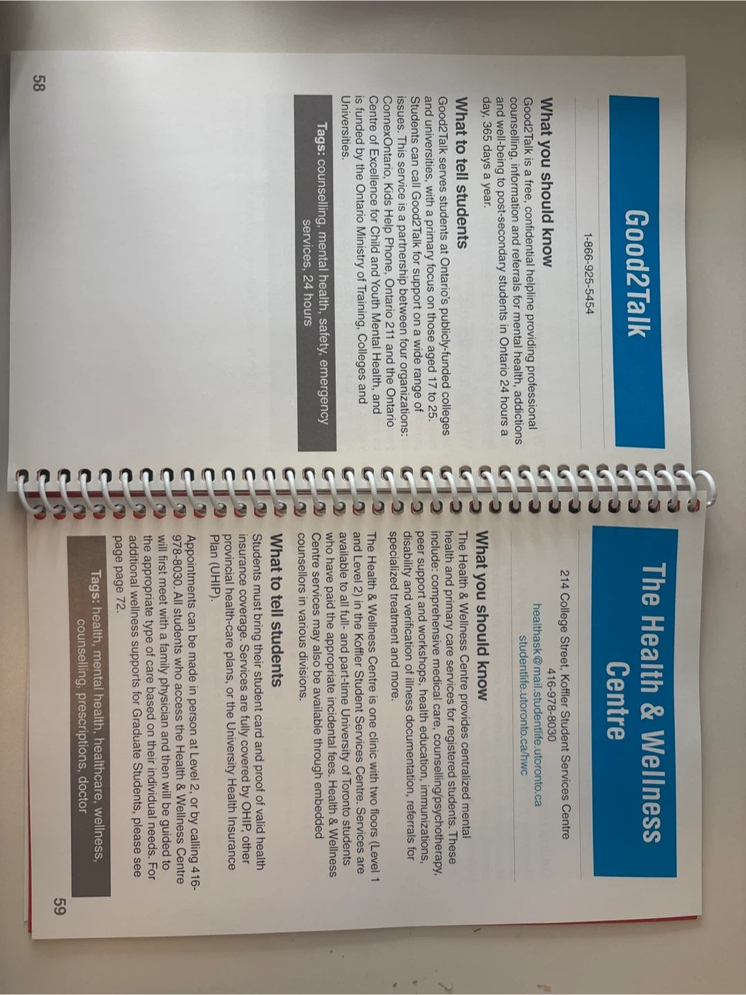 University of Toronto Resource Referral Guide 🥕 - photo 3