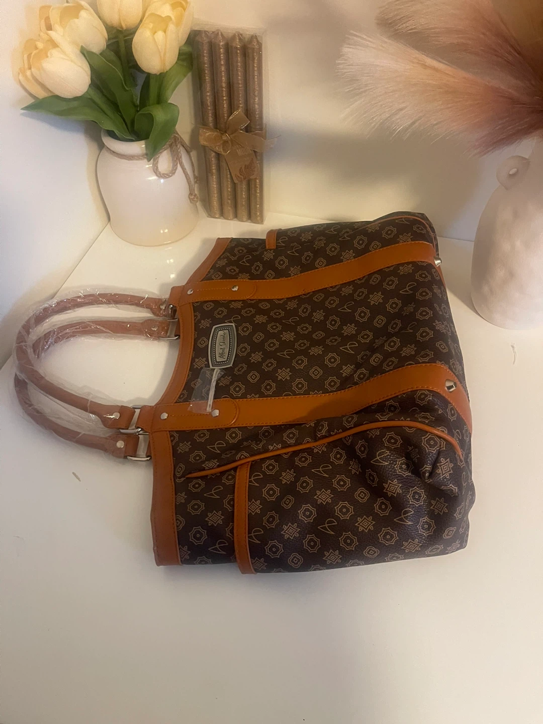 Albert Edwards Brown Tote Bag - photo 3