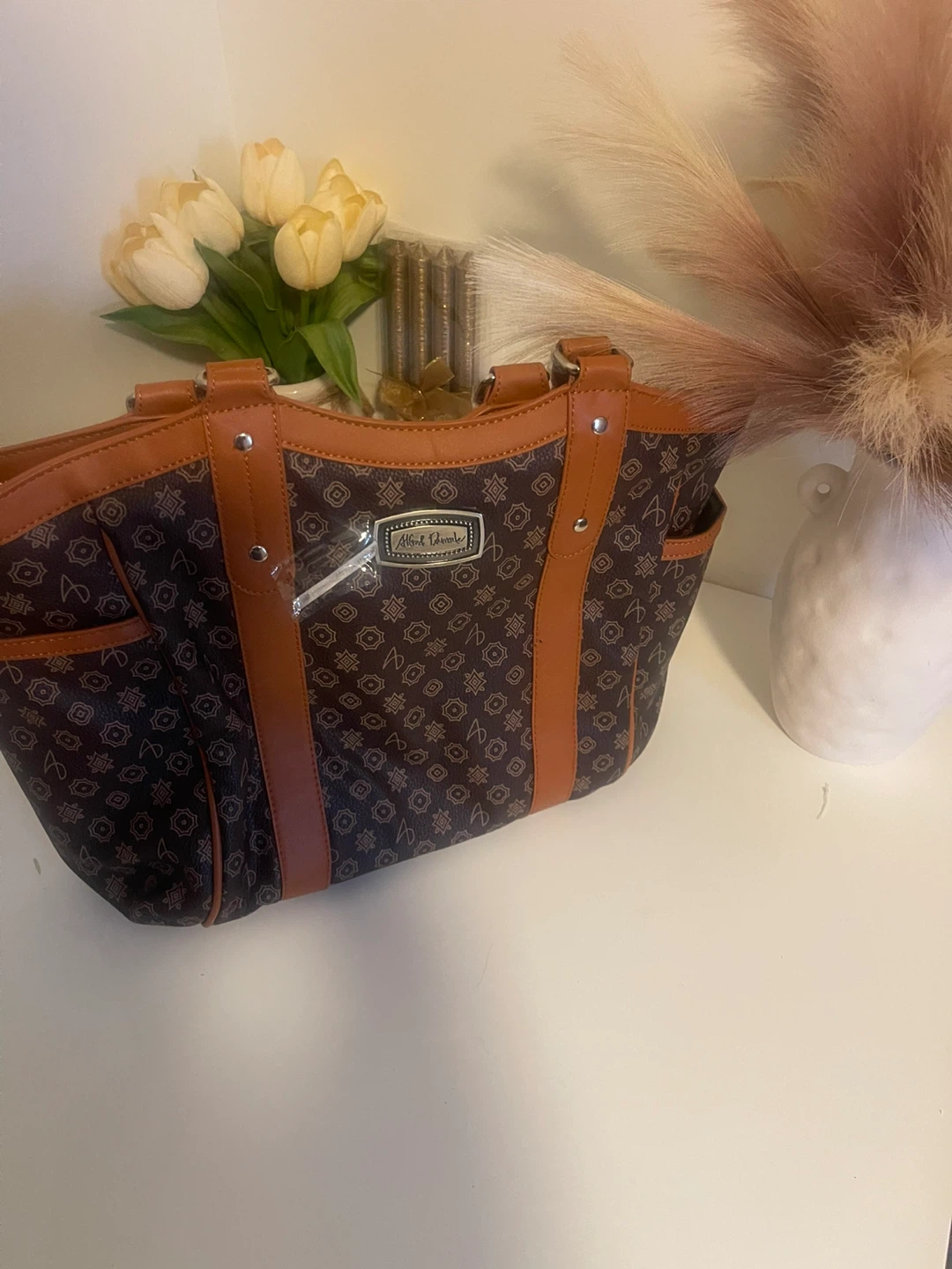 Albert Edwards Brown Tote Bag - photo 2