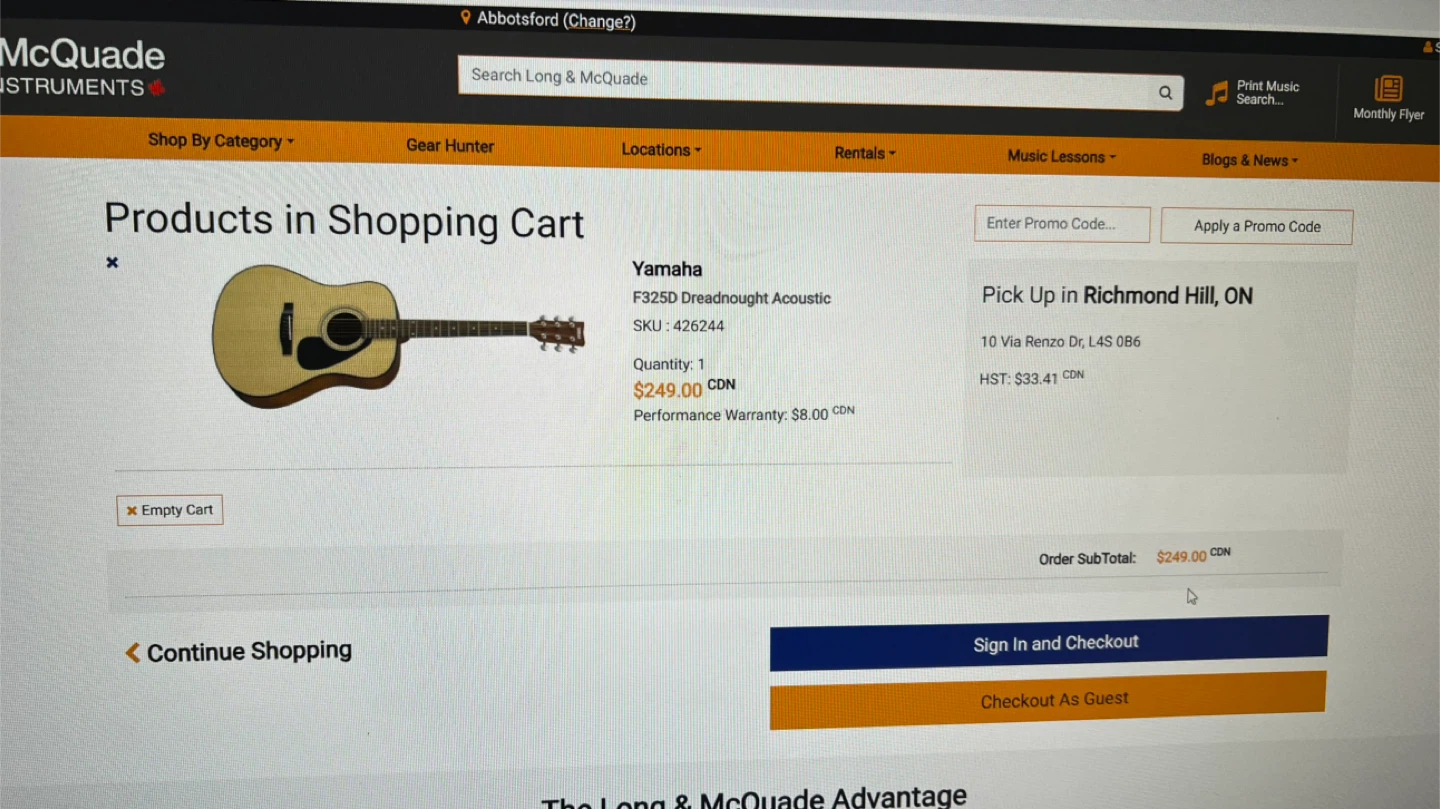 Yamaha F325D Acoustic Guitar - photo 4