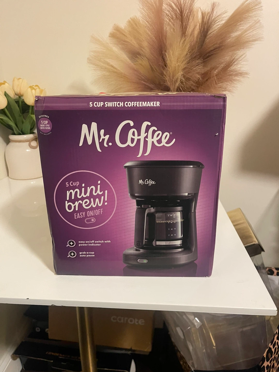 Mr. Coffee 5-Cup Switch Coffeemaker - New in Box! - photo 4