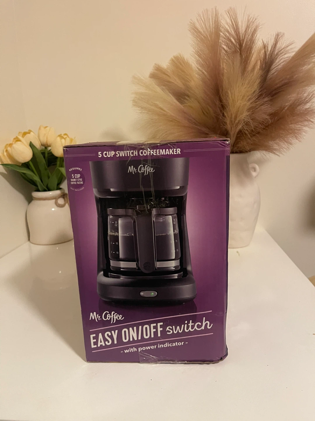 Mr. Coffee 5-Cup Switch Coffeemaker - New in Box!