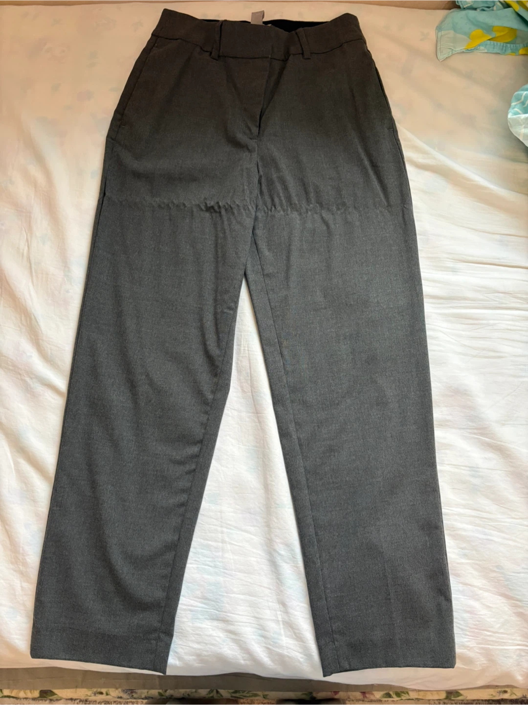 grey dress pants/trousers