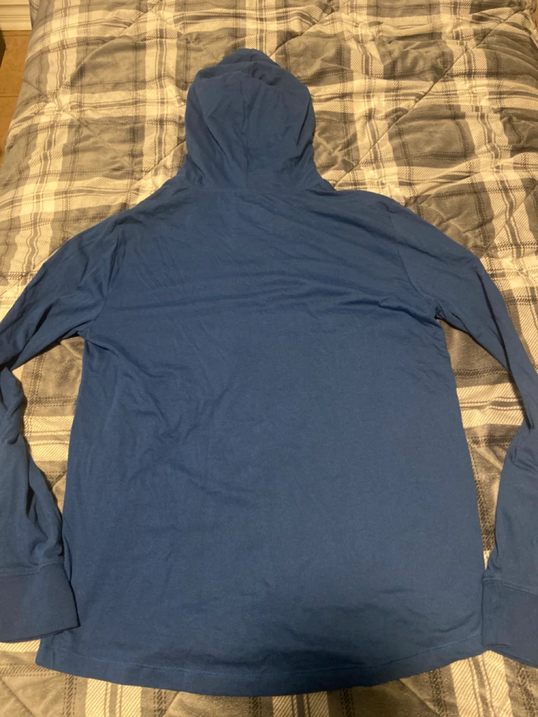 Mens Hooded Long Sleeve Shirt Size Medium - photo 3