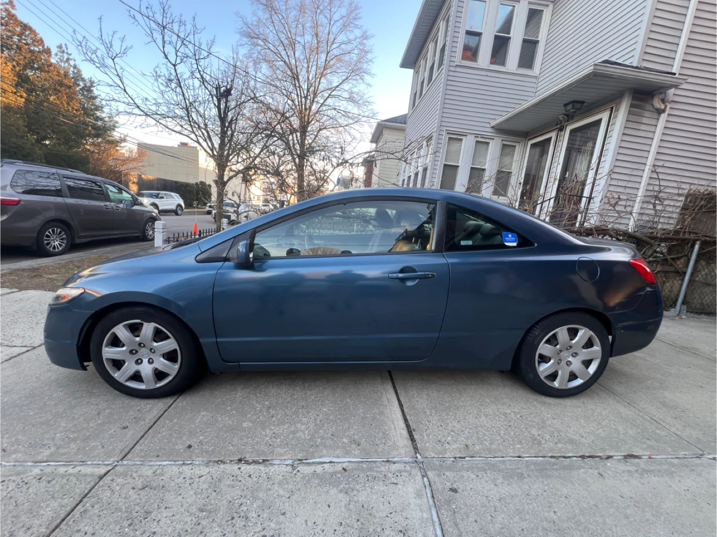 Honda Civic Coupe - Blue - photo 3