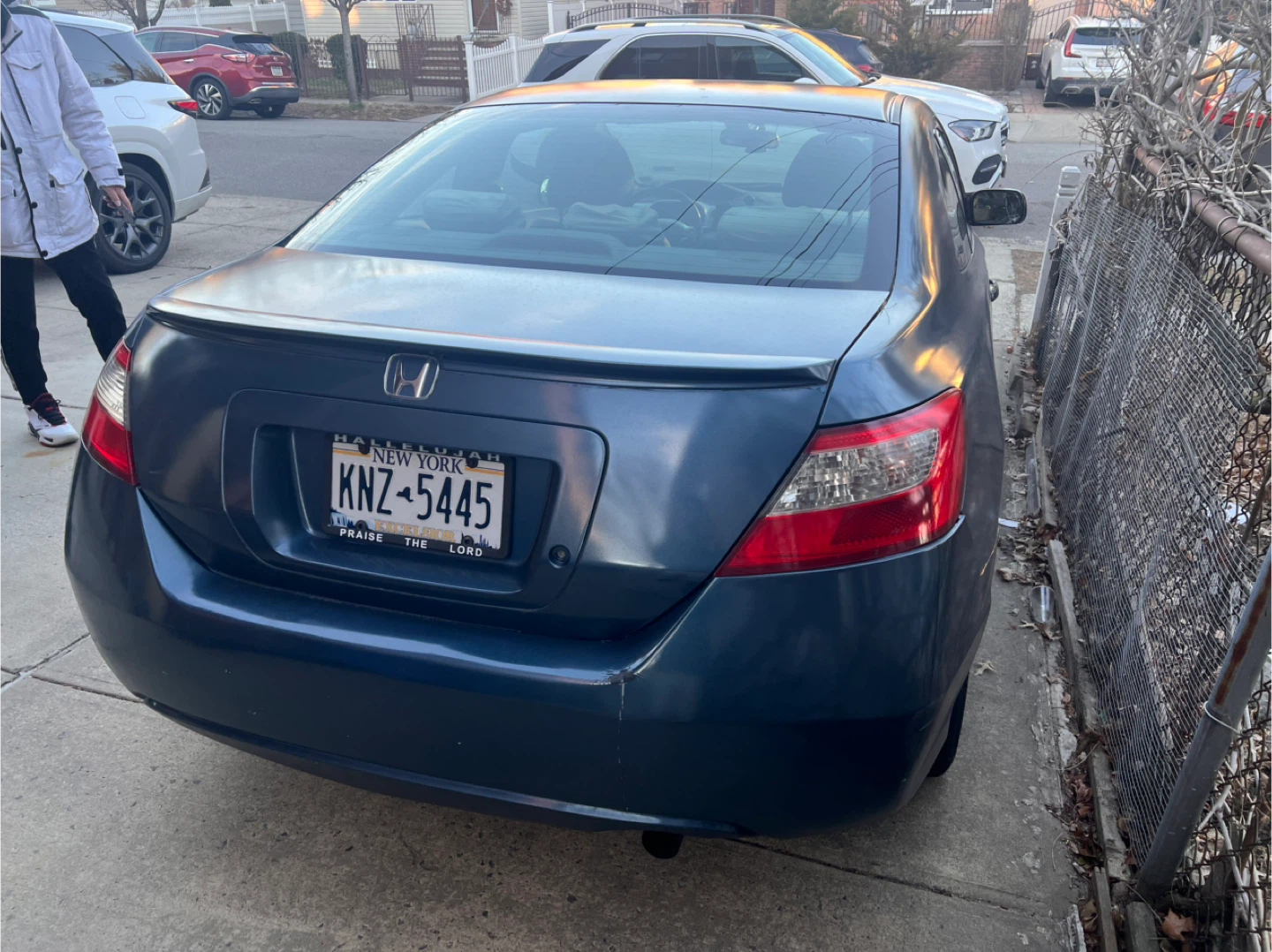 Honda Civic Coupe - Blue - photo 4