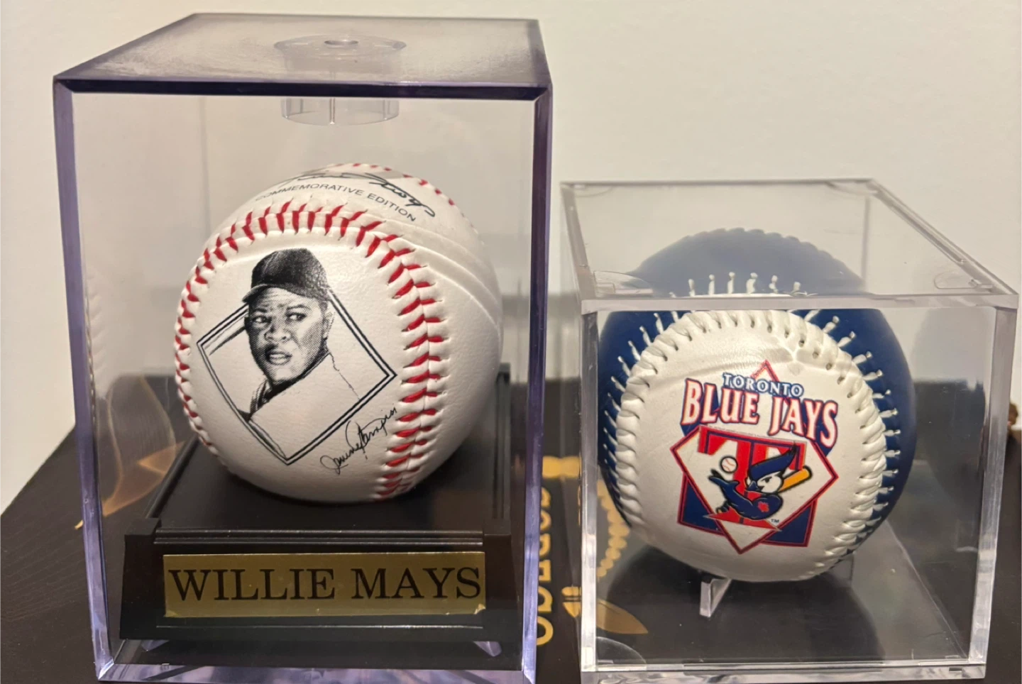 Willie Mays & Toronto Blue Jays Baseball