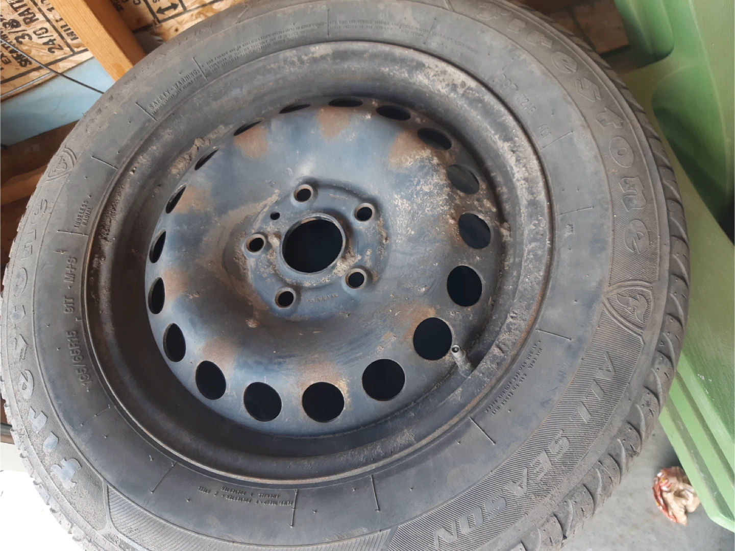 Used Goodyear Tire - 195/65R15 call 780 884 7800 - photo 5