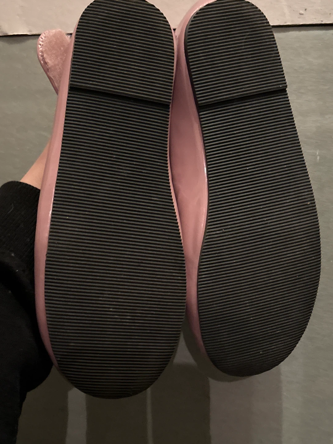 Girls Pink Ballet Flats Size 3 - photo 2