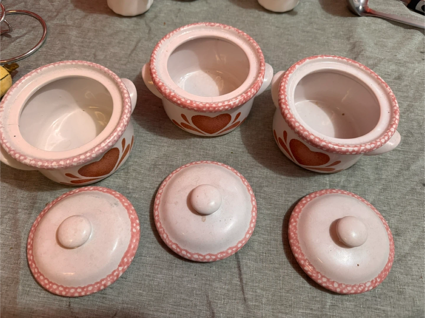 Valentines Sale! Ceramic Soup Bowls & Mugs Set 🥕 - photo 5