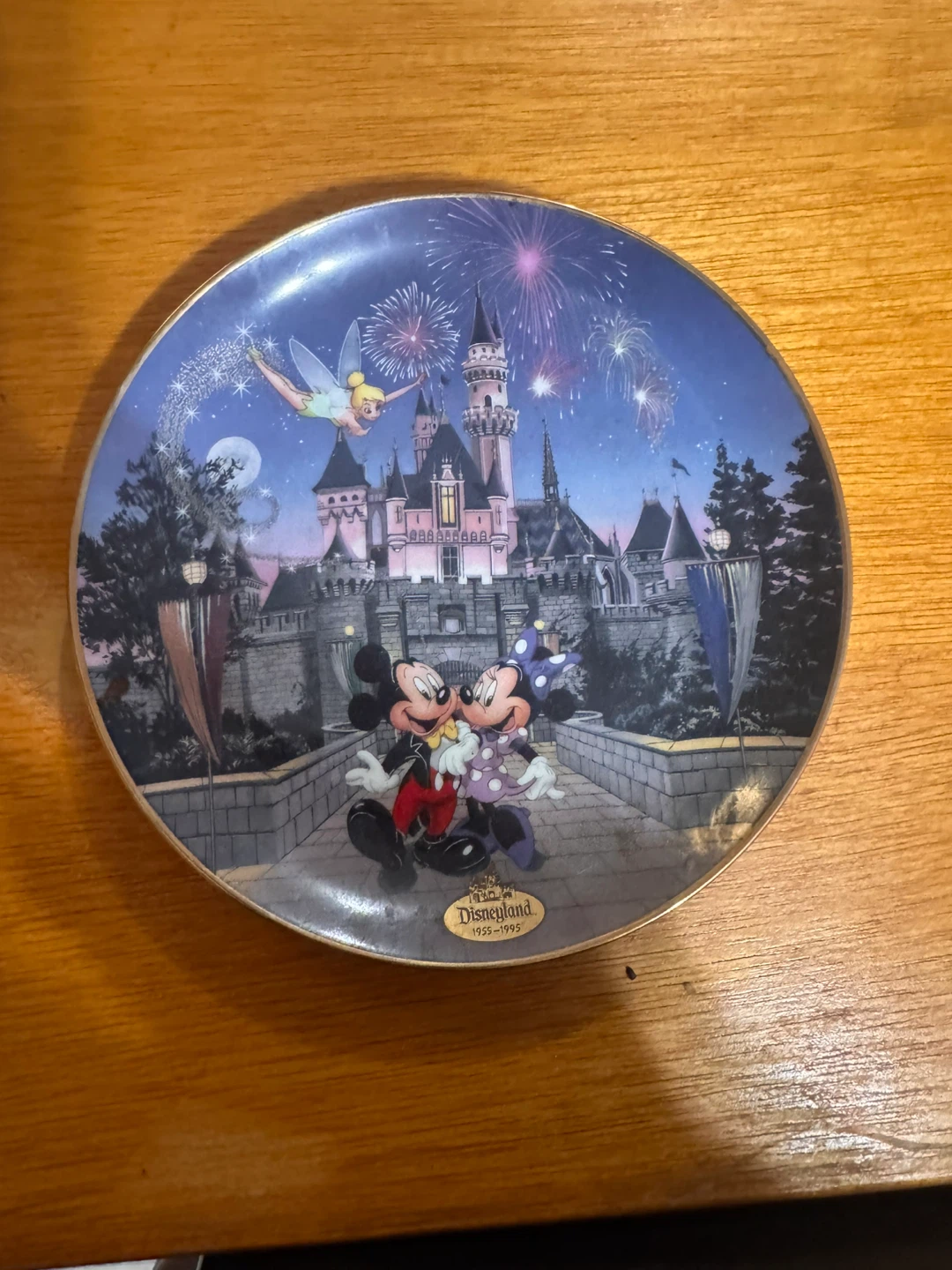 Disneyland 40th Anniversary Plate 🥕