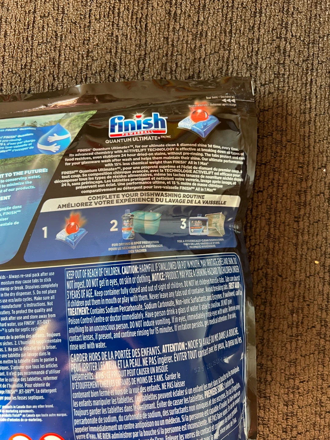 Finish Quantum Ultimate Powerball Dishwasher Tabs - 48 count - photo 4