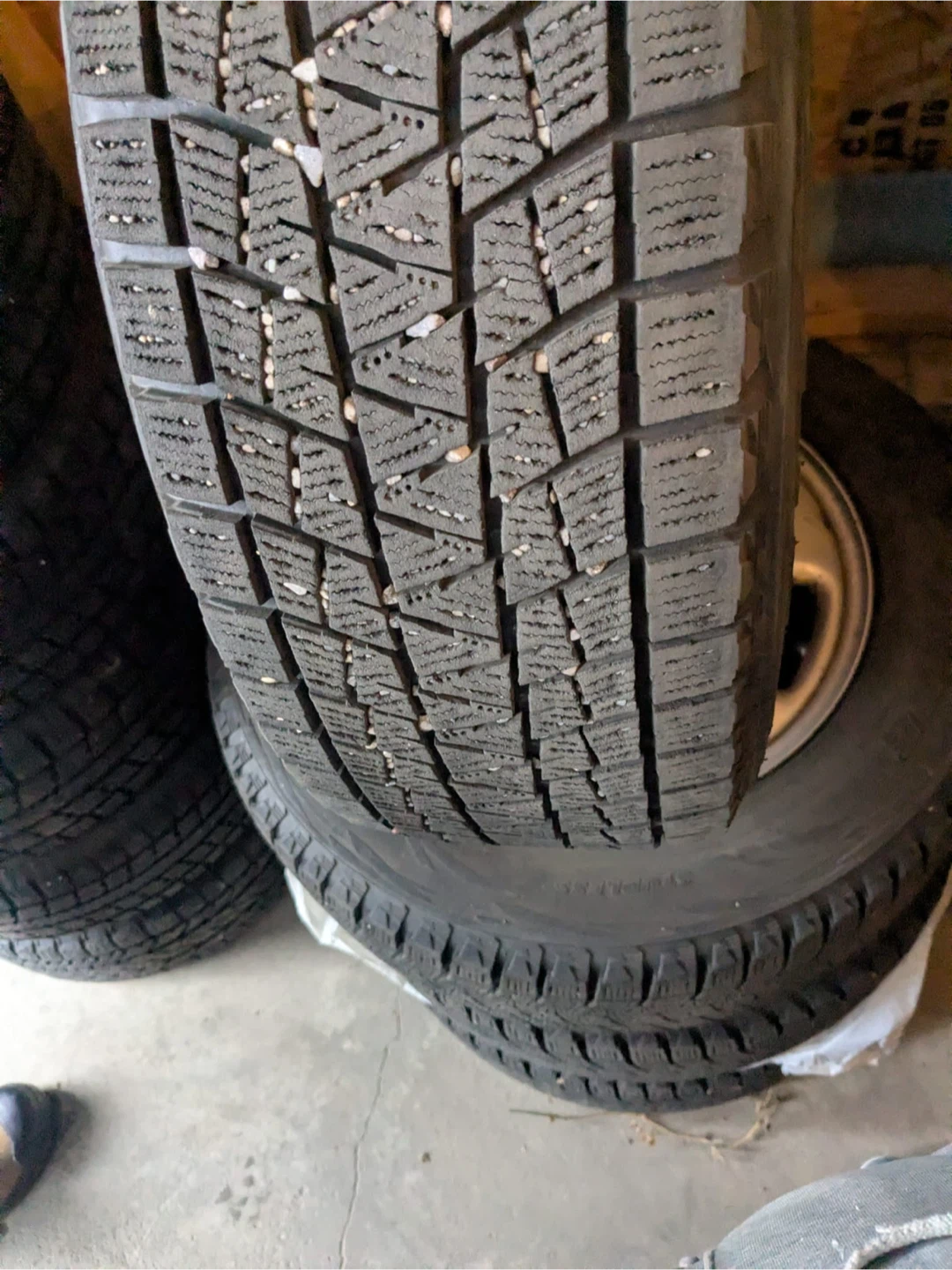 225 65 r17  Blizzak Winter tires rims call 780 884 7800 Tires - photo 3