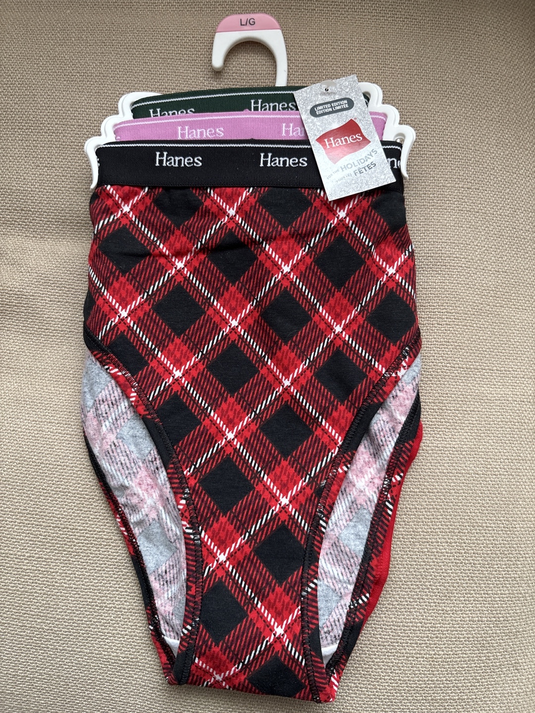 Hanes Holiday's Fêtes Underwear - Size L