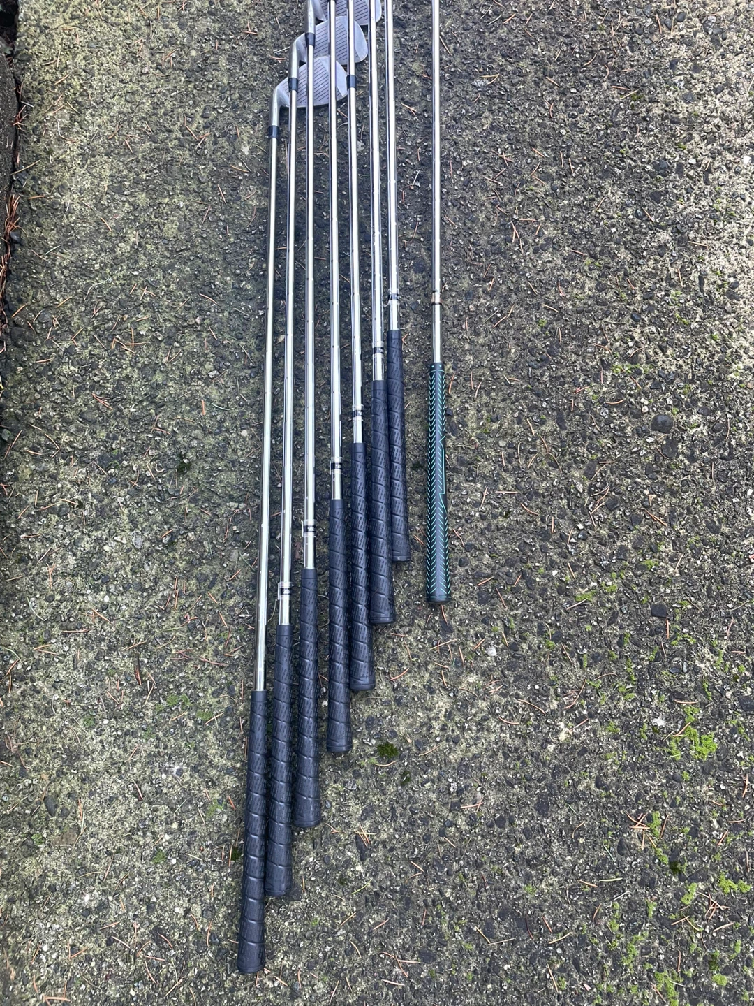 Wilson Golf Irons + 1 Northwestern Iron