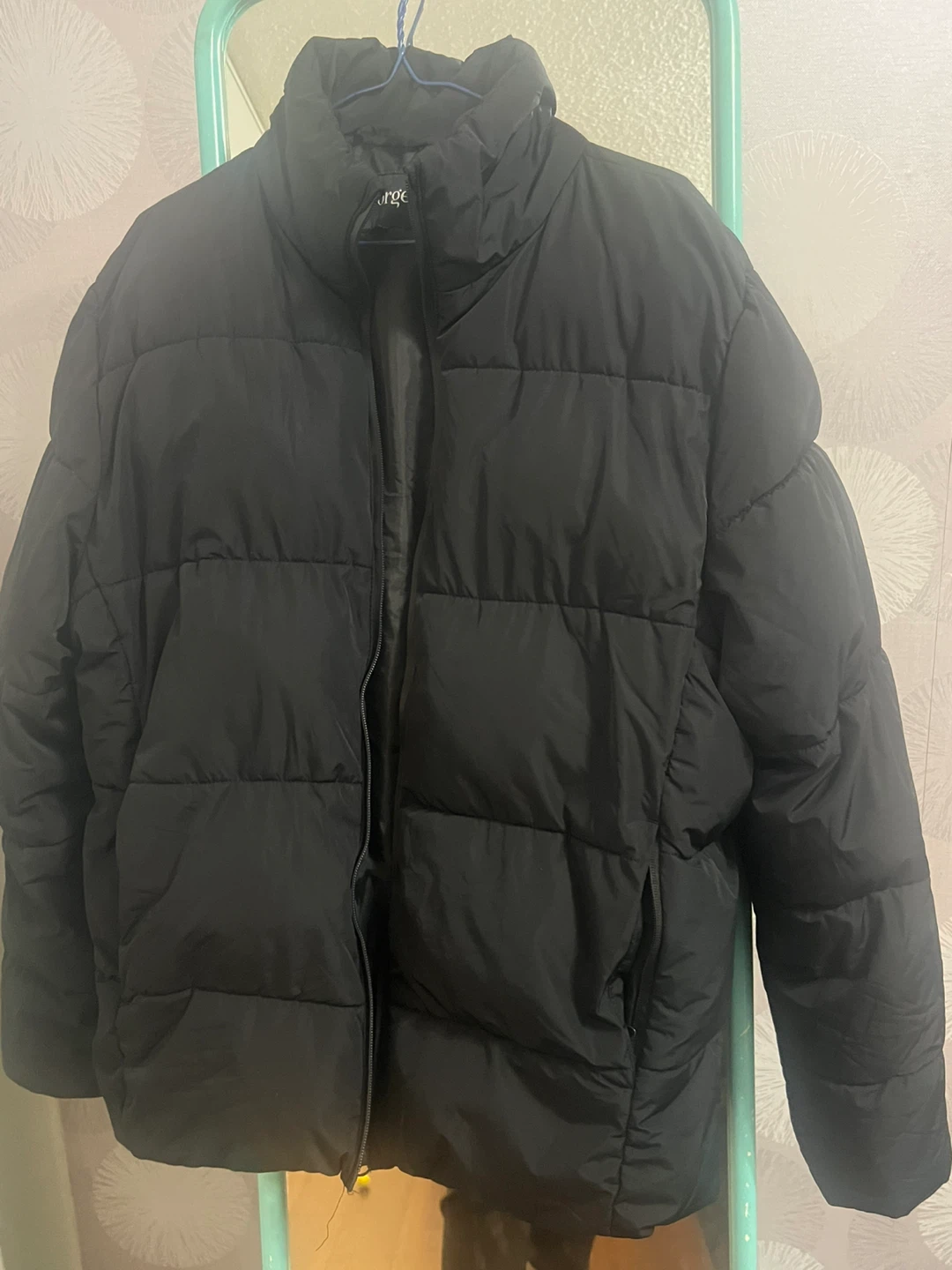 George Black Puffer Jacket - Size M - photo 3