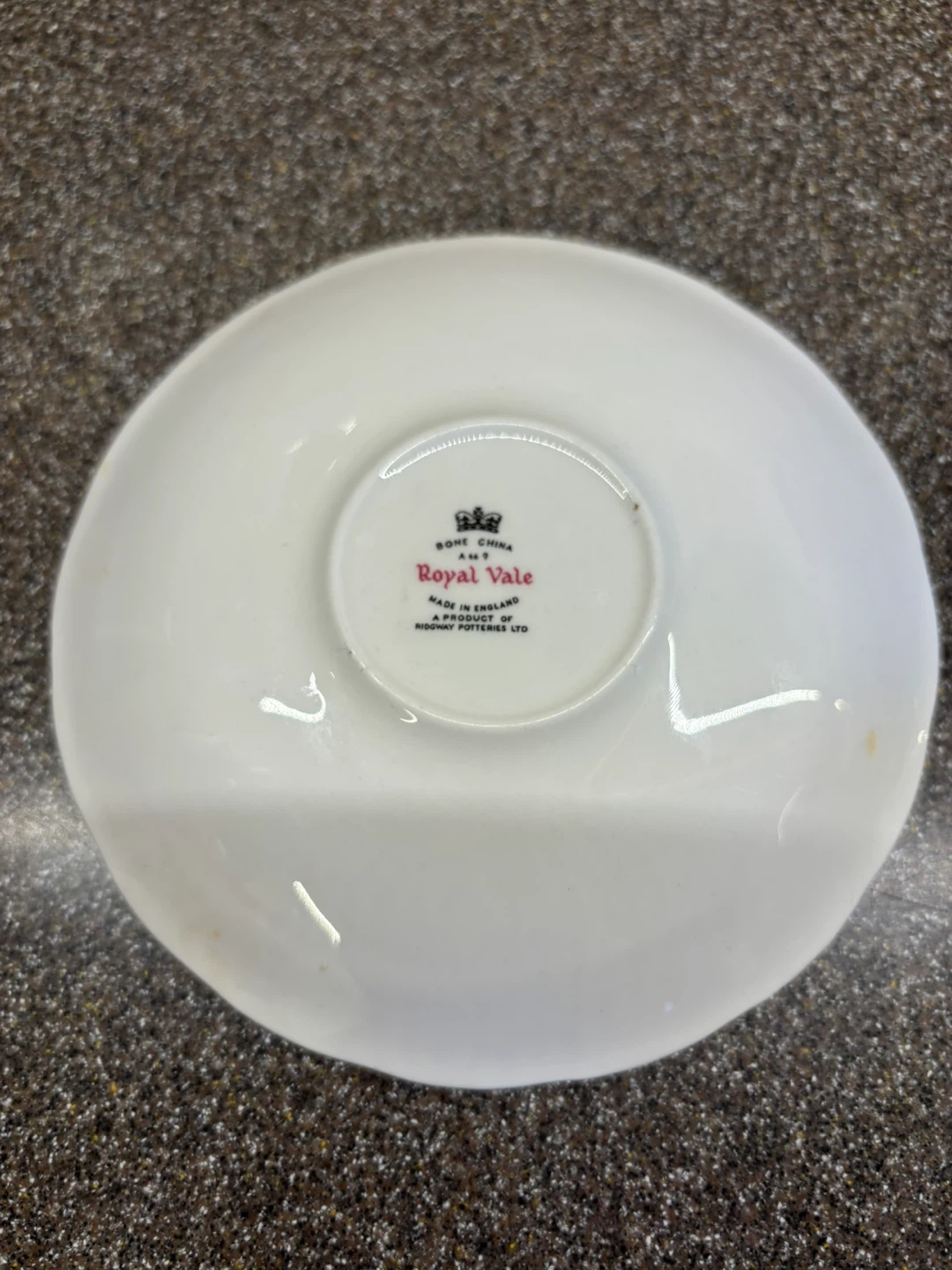 Royal Vale Teacup And Saucer Set-8215 Bone China Vintage - photo 4