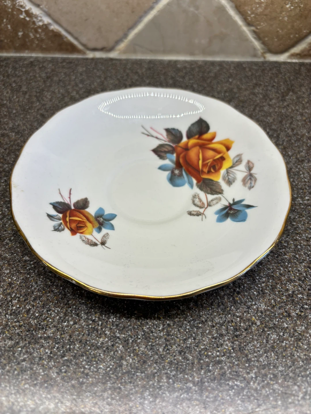 Royal Vale Teacup And Saucer Set-8215 Bone China Vintage - photo 3