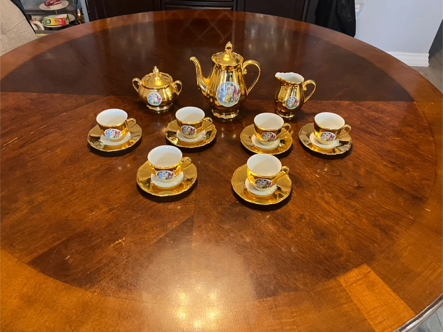 Epiag Czechoslovakia Gold Tea Set - photo 4