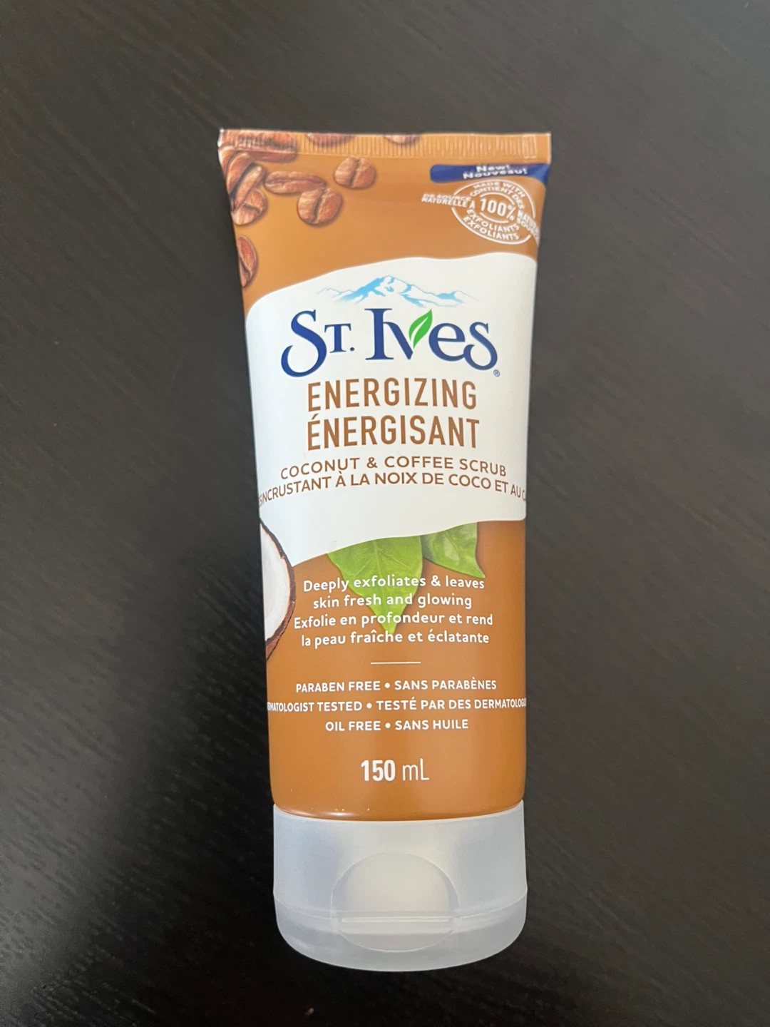 SEALED St. Ives face scrub