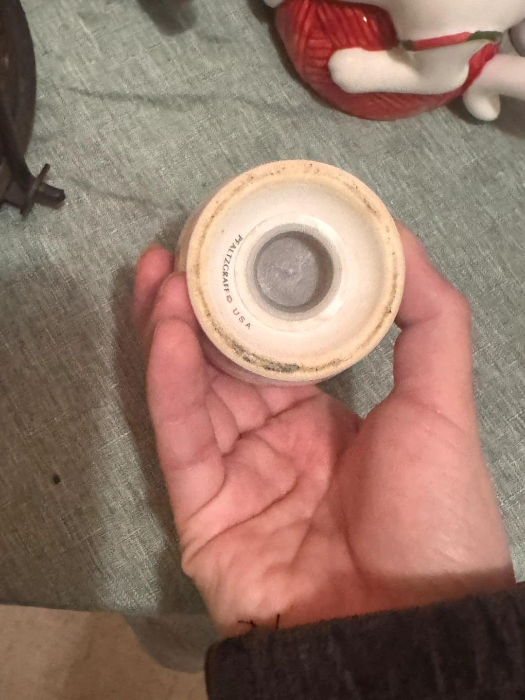Fitz and Floyd Salt Shaker - photo 3