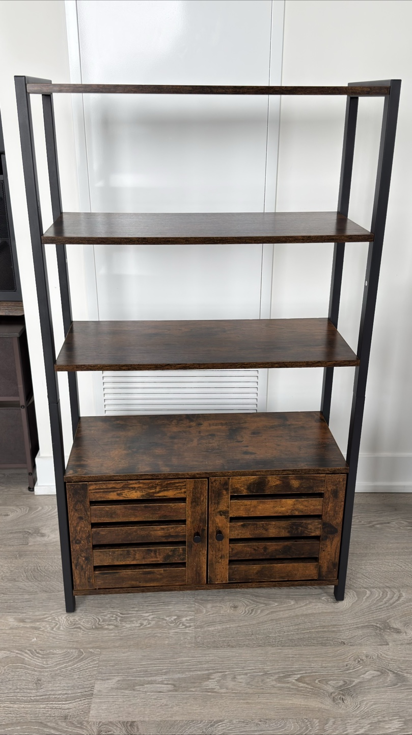 Shelf with Storage Cabinet - photo 2