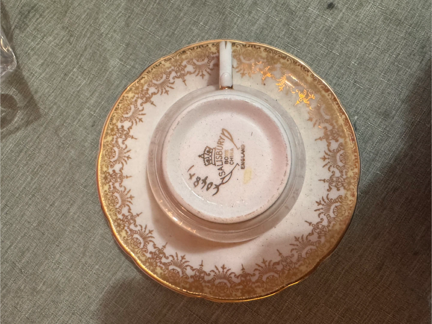 Salisbury Teacup and Saucer Set - photo 2