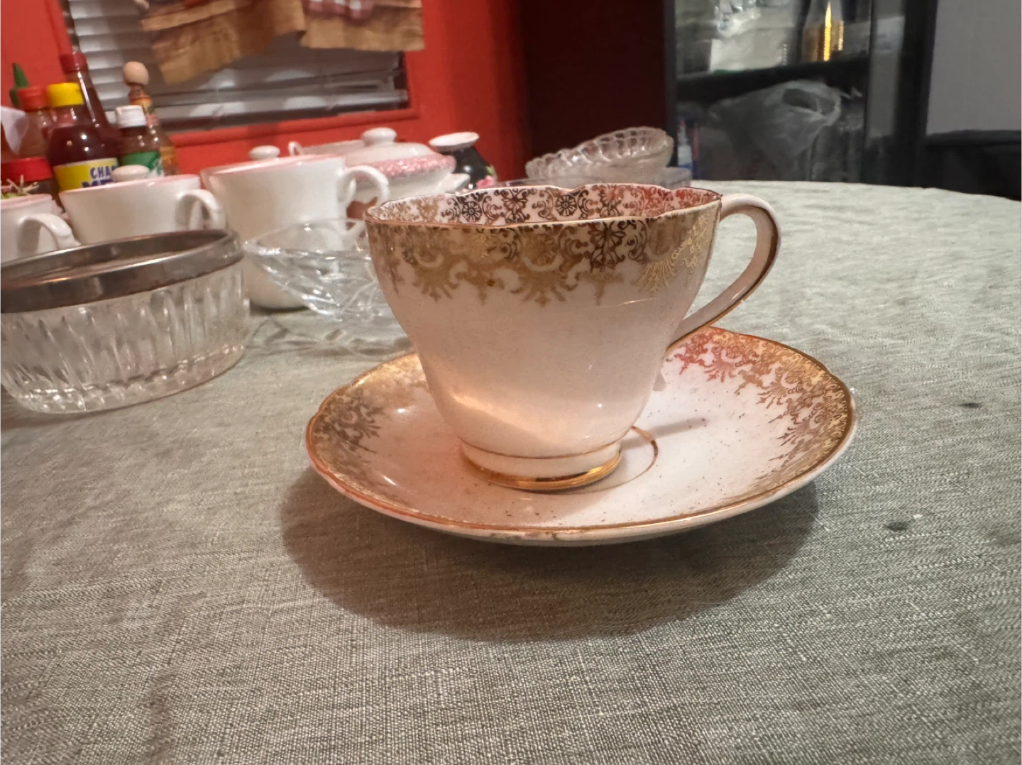 Salisbury Teacup and Saucer Set