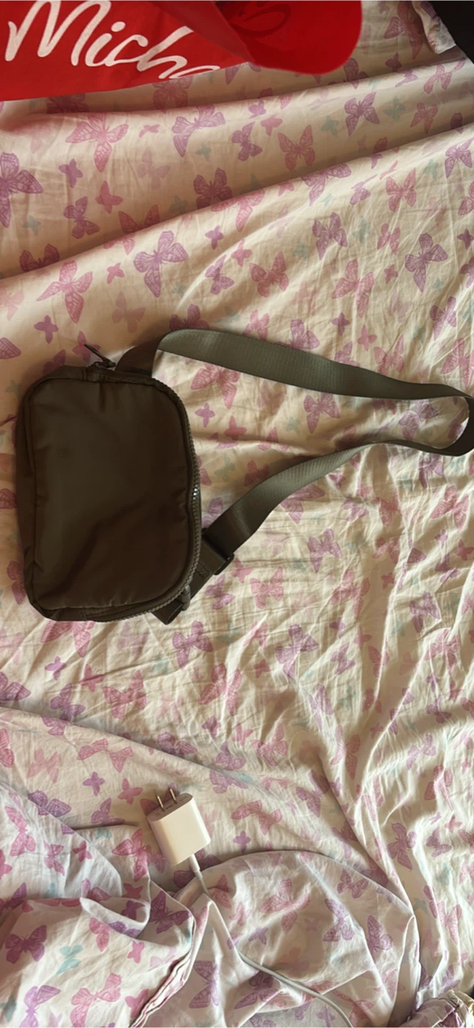 Olive Green Crossbody Bag