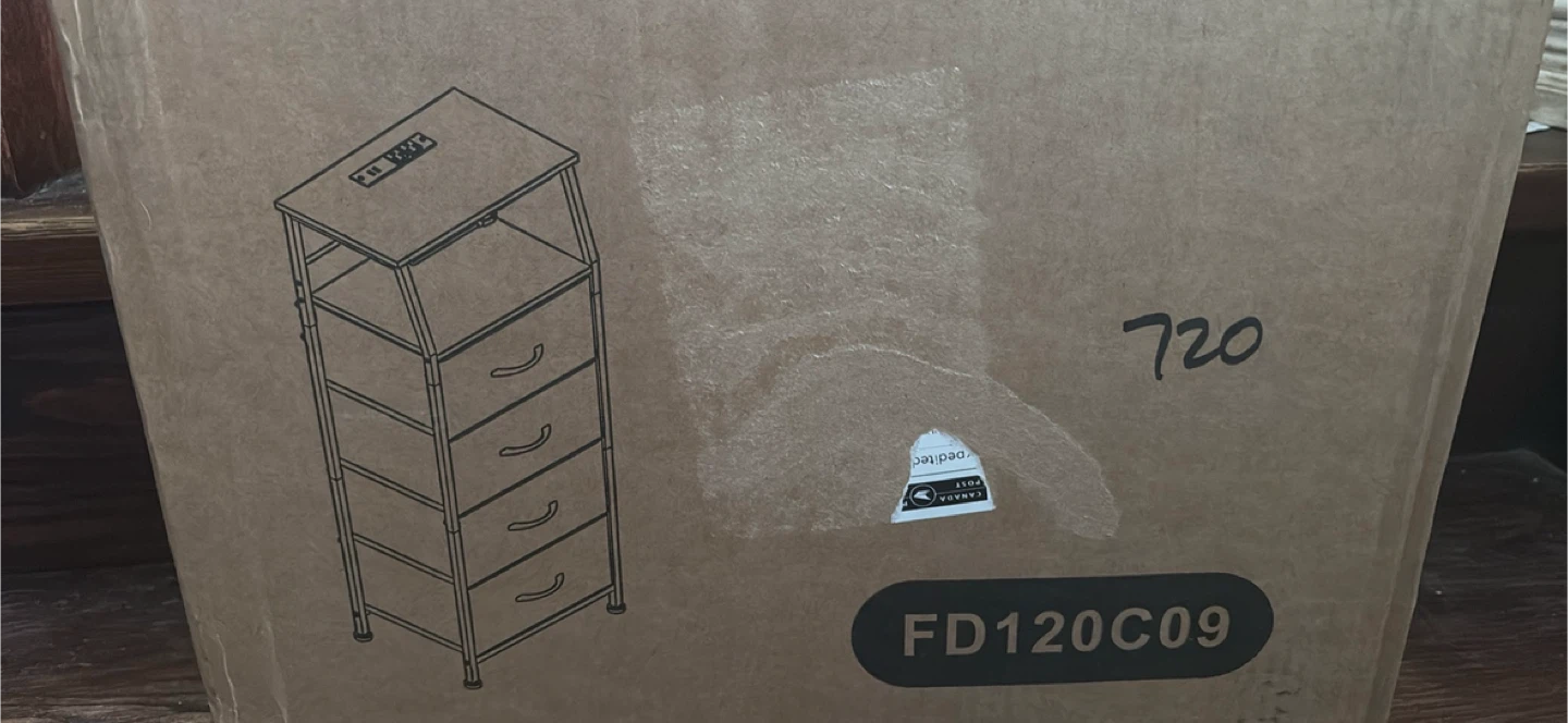 White 5-Drawer Dresser with LED Light Strip - photo 4