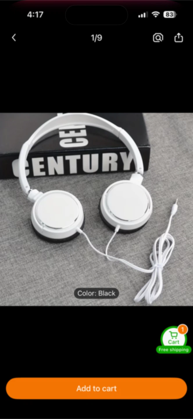 White Century Headphones